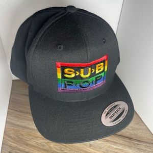 Sub Pop rainbow SnapBack